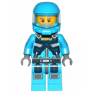 Alien Defense Unit Soldier with Moustache<br/>()